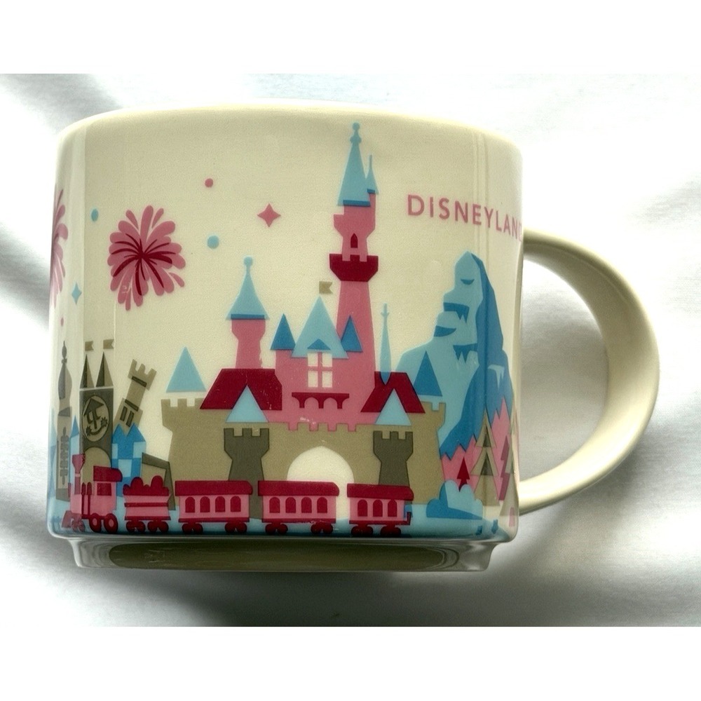Disneyland (Castle) Coffee Mug Starbucks "You Are Here" Collection - 14oz. - Picture 2 of 9